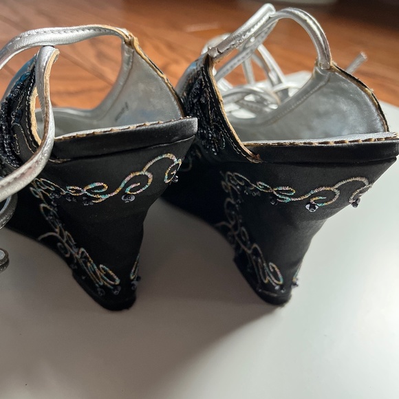 Naughty Monkey beaded shoes size 6 - Picture 4 of 9